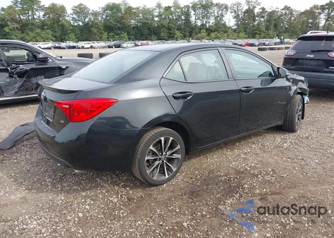 2018 Toyota Corolla Se from USA, damaged, VIN 2T1BURHE2JC055994